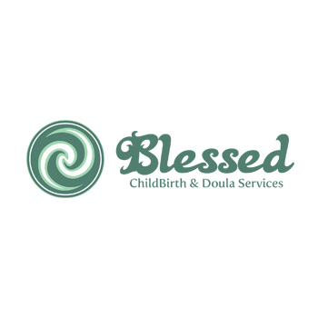 Blessed Childbirth and Doula Services logo by Purely Pacha