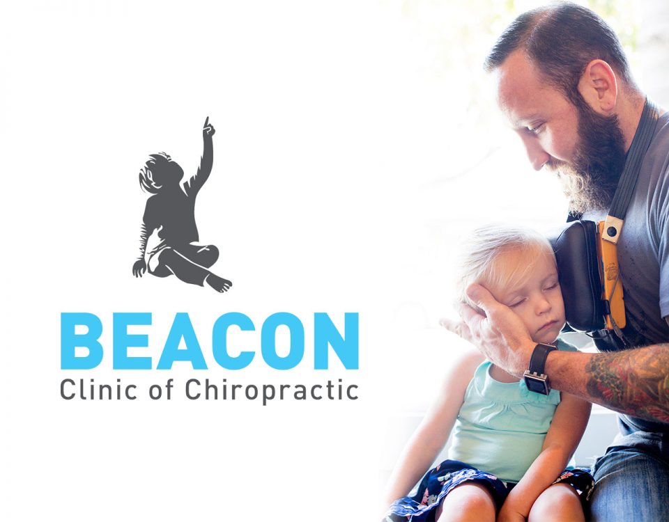 beacon chiropractor logo & identity