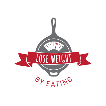 Lose Weight By Eating logo by Purely Pacha