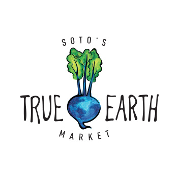 True Earth Market logo by Purely Pacha