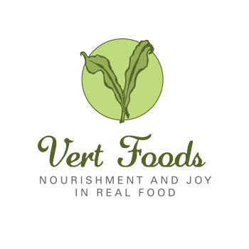 Vert Foods logo by Purely Pacha