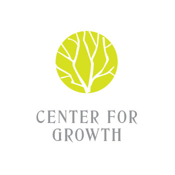 template logo center for growth