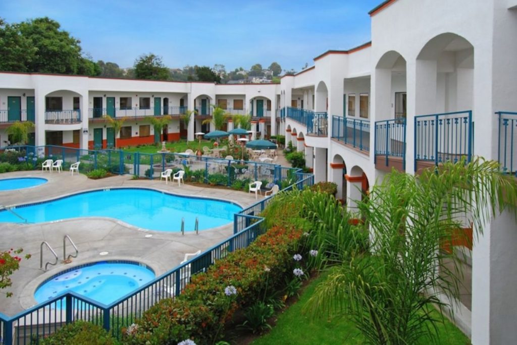 Our last night in California at Oxford Suites