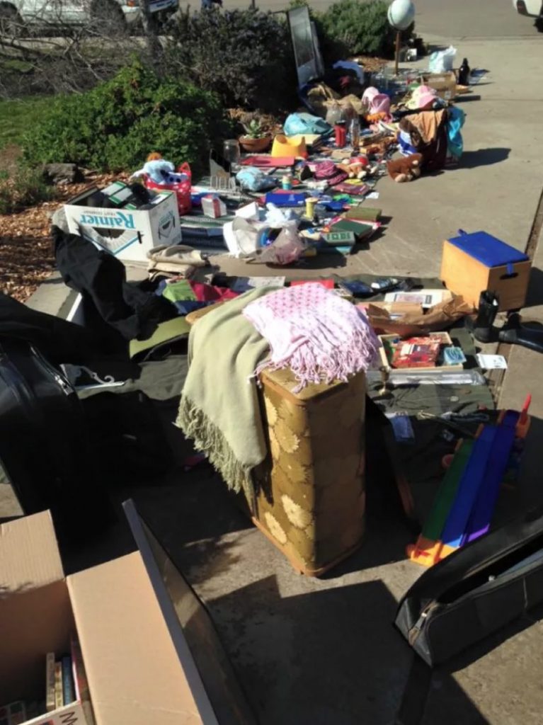 On the brink of a Yard Sale