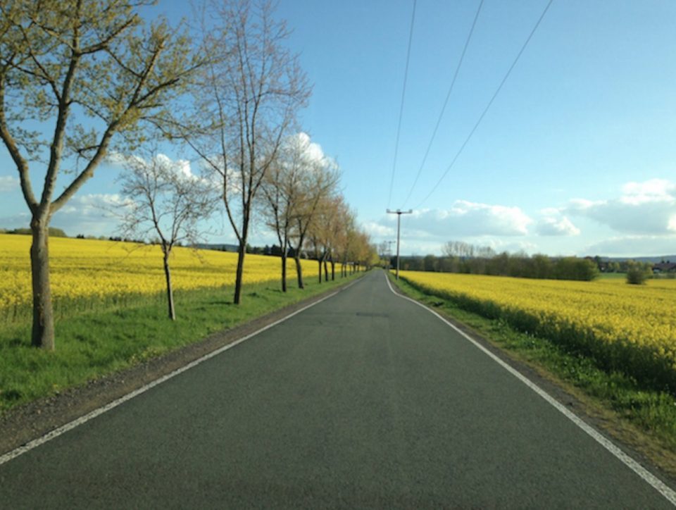 Open Road toward the Autobahn