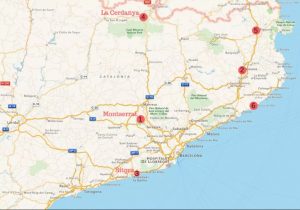 Several Day Trips from Barcelona