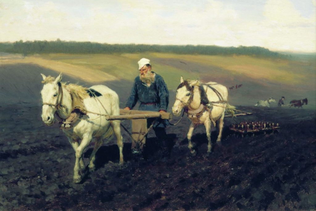 Tolstoy in Slavic Serfdom