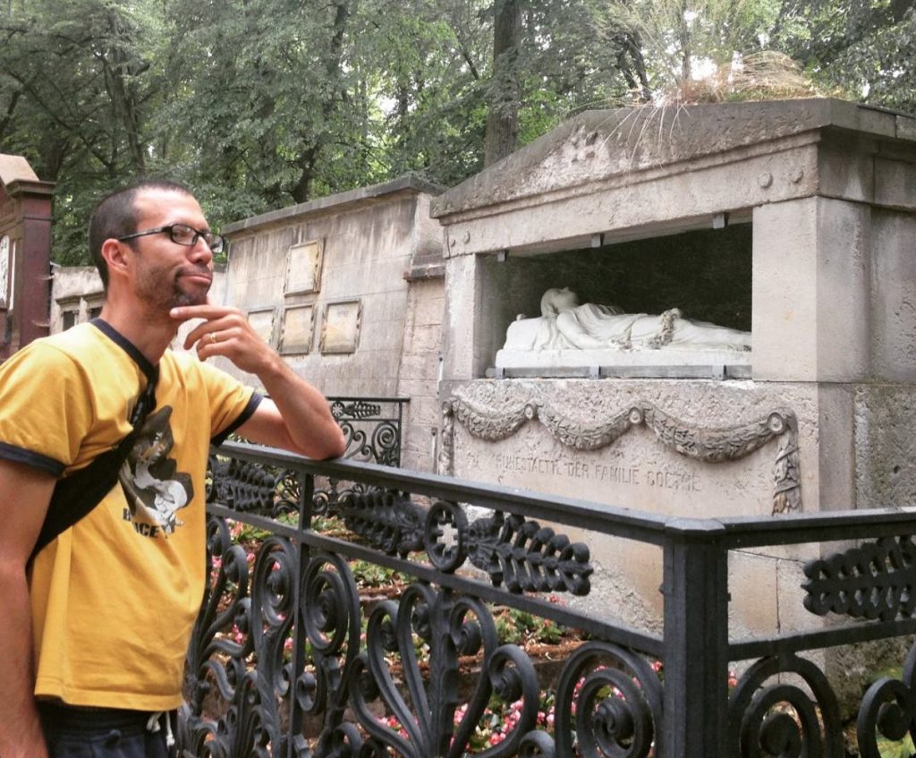 The tomb of Goethe in Weimar